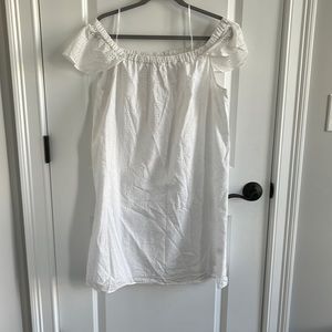 J. Crew eyelet dress, size large.